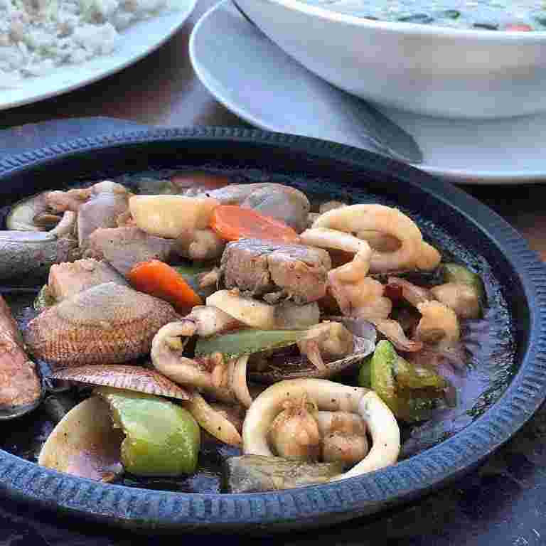 Mixed Seafoods