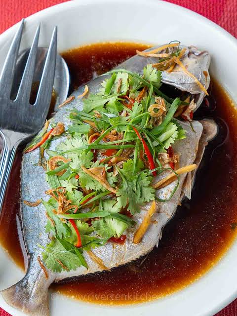 Steamed Soy Pompano