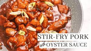Pork with Oyster Sauce