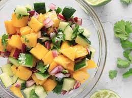 Cucumber with Mango Salad