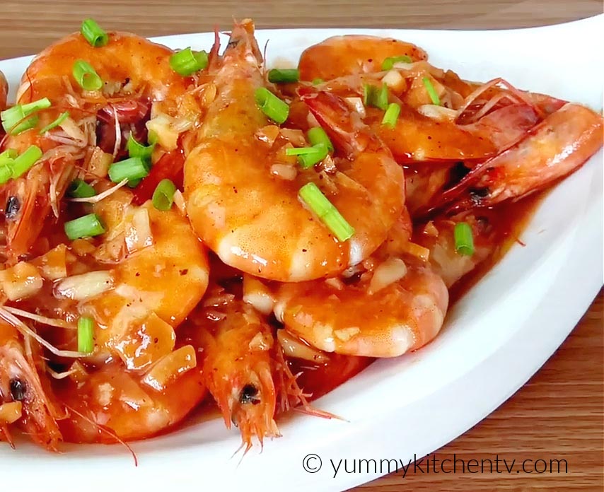 Buttered Garlic Shrimp